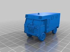 Land Rover FC 101 Ambulance 3D Printer Model