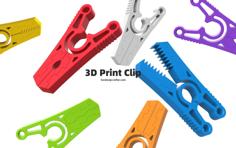 Clip 3D Printer Model