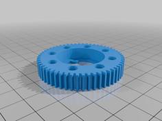 Stronger Center Differential Gear From HSP 02024 M0.8 Z56 3D Printer Model