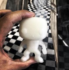 Funko Male With Supports 3D Printer Model