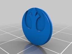 Rebel/Imperial Medallion 3D Printer Model