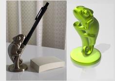 Chameleon Pen Holder (High-Res) 3D Printer Model