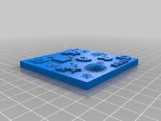 Slcsd Key Chain 3D Printer Model