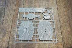 Tie Fighter Kit Card 3D Printer Model