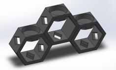 Honeycomb Tealight Holder 3D Printer Model