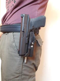 IPSC Holster Glock 17 3D Printer Model