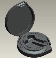 Headphone Spool Case 3D Printer Model