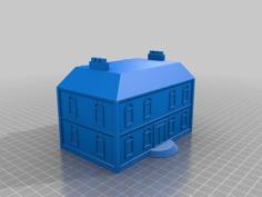 FOW European Mansion 3D Printer Model