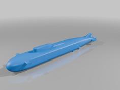 Project 949A Antei (Oscar-2) Cruise Missile Submarine 3D Printer Model