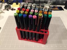 Art Marker Caddy 3D Printer Model