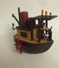 Steamboat Willie 3D Printer Model