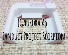 JGAurora A5 Scorpion Fan-duct 3D Printer Model