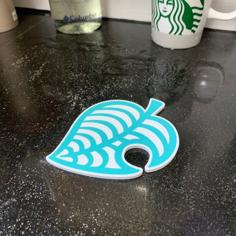 Animal Crossing – Leaf Coaster 3D Printer Model