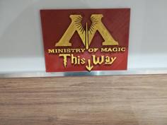 Harry Potter Ministry Of Magic 3D Printer Model