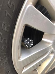 Tire Valve Cap_Dice Car/Bike 3D Printer Model