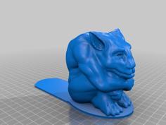 Monster Bookend 3D Printer Model