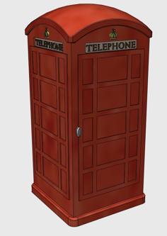 London Phone Booth 3D Printer Model