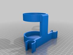 Drink Can/Bottle Holder For Crutches 3D Printer Model