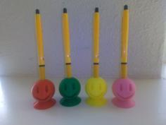 Pen Holder Smiley 3D Printer Model