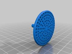 Shower/Tub Drain Screen 3D Printer Model