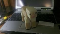 Parametric Minecraft – Skinned Sheep 3D Printer Model