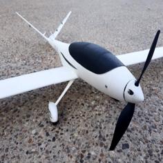 RC FPV Airplane – Model V Fuselage 3D Printer Model