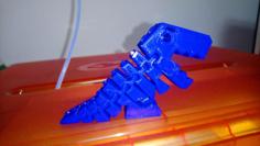 Flexi Rex With Movable Jaw 3D Printer Model