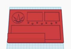 Rolling Tray ( ADJUSTED VERSION ) 3D Printer Model