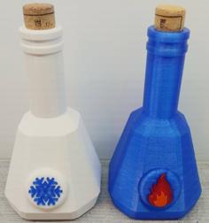 Potions Of Fire And Ice Resistance 3D Printer Model