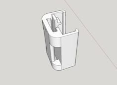 Hormann HSM4 Remote Cradle V4 – 2 Way Strap 3D Printer Model