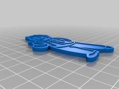 Charisma Perk Pin 3D Printer Model