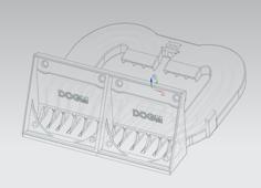 FanDuct For Carl Raffle AluCarriage 3D Printer Model