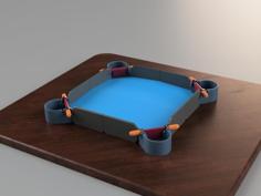 P&L Flipper Billiards 3D Printer Model