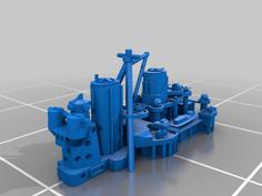 Kongo-class Battlecruiser 3D Printer Model