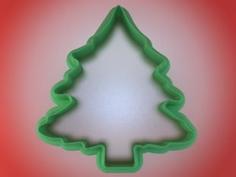 Christmas Tree/Chanukkah Tree Cookie Cutter 3D Printer Model