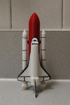 Miniature Space Shuttle 3D Printer Model