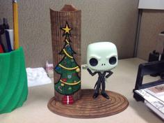 Jack Skellington Funko Figure Display 3D Printer Model