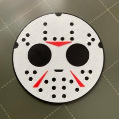 Friday The 13th Coaster 3D Printer Model