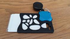 Card Holder With Lapa V2 Support 3D Printer Model