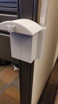 Cubicle Wall Headset Holder 3D Printer Model