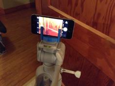 Simple IPhone Tripod Mount 3D Printer Model