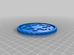 Star Wars “Empire” Coaster 3D Printer Model