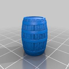 Barrel 3D Printer Model