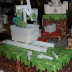 Minecraft Tools For Figures 3D Printer Model