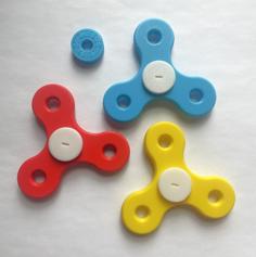 Fidget Spinner And Print In Place 608 Bearing 3D Printer Model