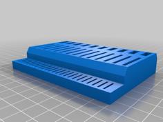 USB, SD, Micro SD Card Memory Organizer 3D Printer Model