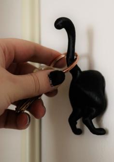 Cat Butt Key Hook 3D Printer Model