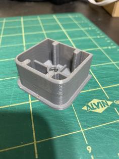 Art Cart Caster Sleeve/Socket Insert (2 Sizes) 3D Printer Model