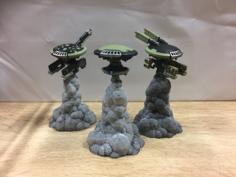 Warhammer Flight Stand (32mm) 3D Printer Model