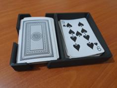 Card Holder/Dish For Playing Cards 3D Printer Model